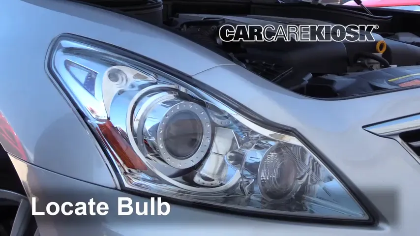 2015 Infiniti Q40 3.7L V6 Lights Parking Light (replace bulb)